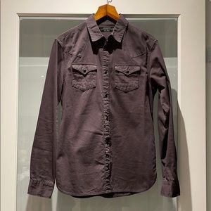 All Saints Button Down Shirt S brand new